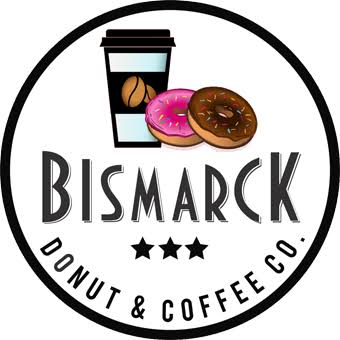 Bismarck Donuts and Coffee logo