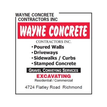 Wayne Concrete Contractors INC logo
